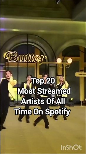 Top 20 Most Streamed Artists Of All Time On Spotify ✨