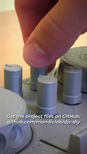DIY DJ Controller - Free & Open-Source #diy #opensource #dj #mandiclab #3dprinting