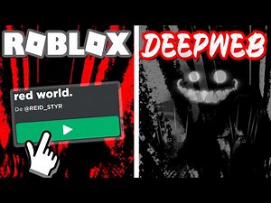 El JUEGO MALDITO de ROBLOX de la DEEPWEB que NUNCA debes Probar