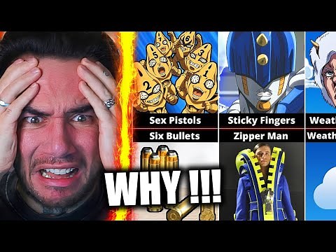 WORST Localization Names In JoJo's Bizarre Adventure