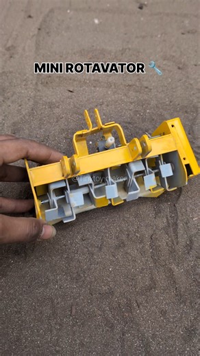 Mini Rotavator in action 💛#minirotavator
