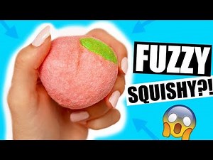 DIY FUZZY SQUISHY... IT'S REAL FURRY!!!