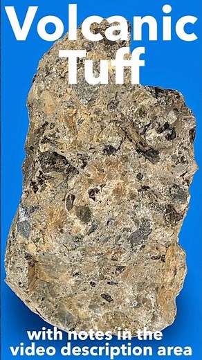 Volcanic Tuff Rock ID'd