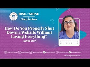 How Do You Properly Shut Down a Website Without Losing Everything? (2025/627)