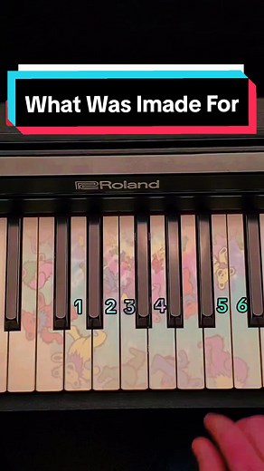 What Was Imade For (Piano Tutorial)