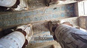 Inside The Newly Restored Hathor Temple At Dendara In Egypt
