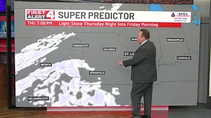 Sunshine Returns In Force Today | Light Accumulating Snow Possible Friday Morning | KMOV