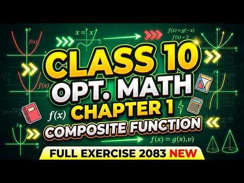 Class 10 Opt. Math Chapter1 Composite Function Solution 2083#ytshorts #youtubevideo #maths #see2083