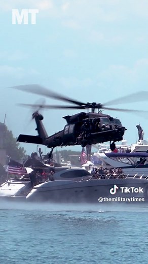 Navy SEALs Helo-Casting: Black Hawk Helicopter Demonstration