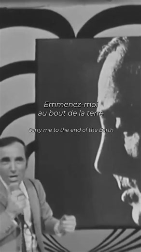 14K views · 1.4K reactions | Je perds la notion des choses et soudain ma pensée m'enlève et me dépose un merveilleux été sur la grève  Écouter "Emmenez-moi" : https://aznavour.lnk.to/EmmenezmoiFP | Charles Aznavour | Facebook