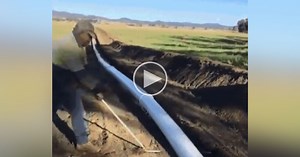 Laying Pipe