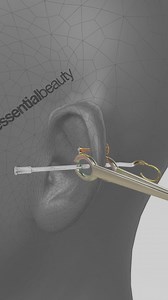 9.4K views · 49 reactions | Would you get a double helix? 﫶 We think they elevate any ear curation especially with a flat back stud and a hinged ring! ✨ Book your next ear piercing appointment via our website. #doublehelix #helix #doublehelixpiercing #helixpiercing | Essential Beauty & Piercing Australia | Facebook