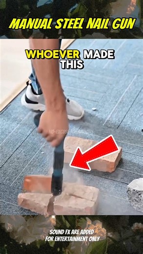 This Nail Gun Doesn’t Play Around