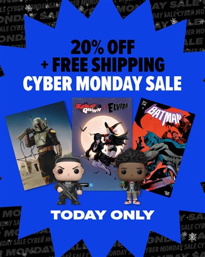 MEGACON Orlando on Instagram: "It's time for an ultimate merch haul. For Cyber Monday, we’re offering you 20% off all items at Shop FAN EXPO with free shipping. The sale ends today, so you better make your move quickly. Start shopping in the link in bio. #ShopFANEXPO #CyberMonday @ShopFANEXPO"