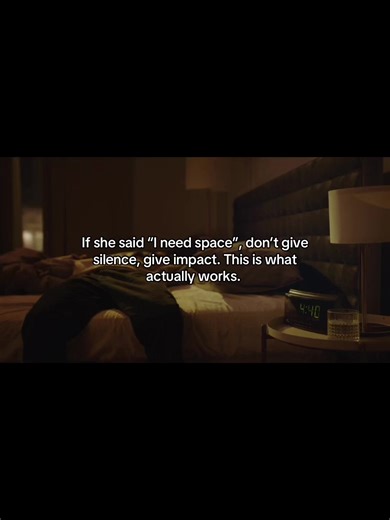 The truth ↓ 💭 Most men hear “space” and instantly disappear. No texts. No presence. No emotional direction. You tell yourself you’re respecting her… but inside you’re anxious, confused, and slowly losing leverage. I did the same thing. I thought no contact meant total silence. Days turned into weeks. Instead of missing me, she started emotionally detaching. 🧠 Then I learned something important: When she asks for space, don’t give silence, give impact. I used a simple no-contact structure that: