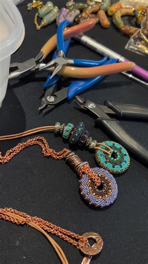 79 reactions · 12 comments | A couple of last minute additions to the shop. Etsy’s annual Cyber Sale is underway, now through Tuesday December 2. Everything in my shop is discounted 25%. When you are gift shopping please think of the independent artist/entrepreneurs on Etsy. Happy Holidays to all! https://thebeadedbead.etsy.com | Sharri Moroshok | Facebook