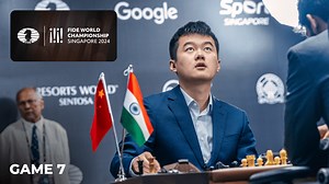 Ding Escapes In Game 7 Thriller To Tie Gukesh At Halfway Of World Chess Championship