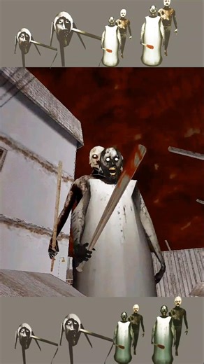 Slenderna Child vs Ice Nightmare || Samll to Large || Funny Trolling Spider Granny Grandpa 😳 #shorts