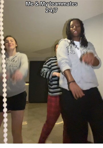 Basketball Dance Moves with My Teammates