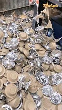 Disposable Paper Foil Bowl Making Factory #asmr