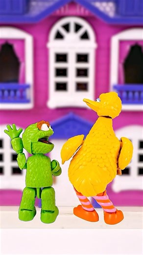 Satisfying Experience with Sesame Street Collection | Big Bird and Oscar the Grouch Toys #funny