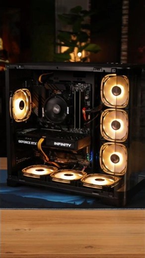 AMD Ryzen 7 5700 + RTX 5060 Gaming PC #gamingsetup #pcsetup