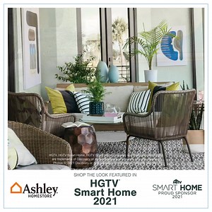 Inspired by this year’s HGTV® Smart Home✨? You can get the look featured in the HGTV® Smart Home 2021 in your home. Click the link and grab your favorite pieces before it’s too late! | Ashley