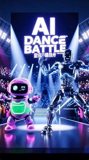 AI Dance Battle 😱 Baby vs Robot 🤖 | Approved Ai