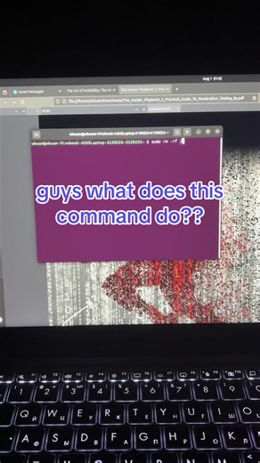 آیا می‌دانید این دستور در اوبونتو چه کاری انجام می‌دهد؟