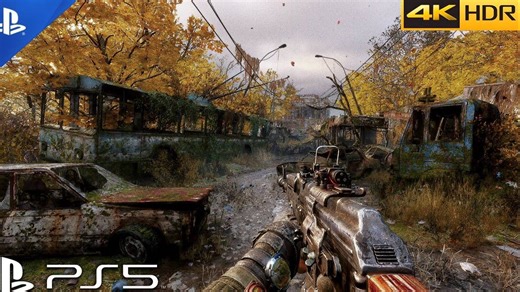 (PS5)《地铁：离去》在 PS5 上画面惊艳！次世代极致画质游戏演示 [4K 60 帧 HDR]