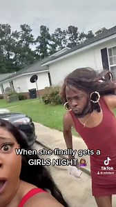 1.4M views · 69K reactions |  When she finally gets a GIRLS NIGHT! Ivy Williams #waittilltheend #girlsnight #nottoday #bigsishoney #comedyreels #love #funnyreels #couples #share #ivynlant | Mfn Lant | Facebook