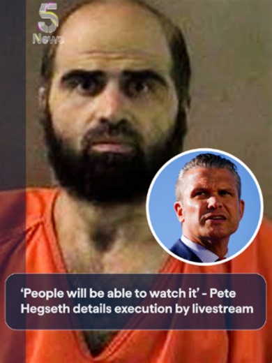 The US government will livestream the firing squad execution of a terrorist who murdered more than a dozen soldiers, with Pete Hegseth saying people, “will be able to watch it”. Nidal Hasan, a former US Army Major, launched a terror attack at Fort Hood in 2009, killing 13 people and injuring 32 others and was sentenced to death in August 2013. The 56-year-old was angry that US troops were being sent to Afghanistan and committed the deadliest attack on a domestic military installation in US histo