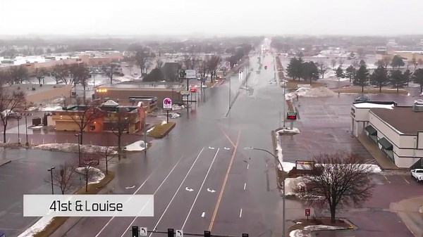 Sioux Falls flooding: Video shows extent of flooding from the air