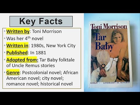 Tar Baby by Toni Morrison | Summary and Analysis| English Literature Notes