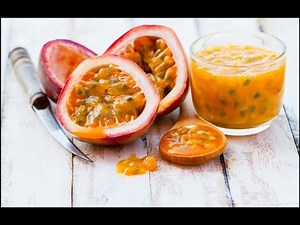 Passion fruit jam/ how to make passion fruit jam/healthy 3 ingredient jam