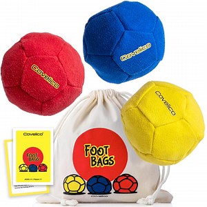 Vibrant Hacky Sack Set: Agility Footbags With Storage Bag - Etsy Australia