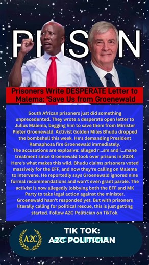 They Write Letters to Malema