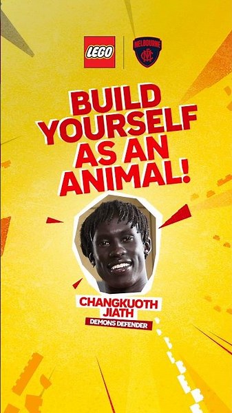 LEGO® Build Us Anything | Wild Dreams #LEGO #BondedByPlay #MelbourneDemons
