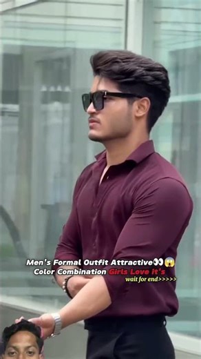 Man Formal Outfit Attractive Color Combo# #filmyvibes #love #lifeisbutadream