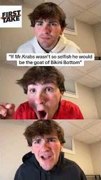 Red is not happy today. #funny #nba #firsttake #spongebob #cartoon