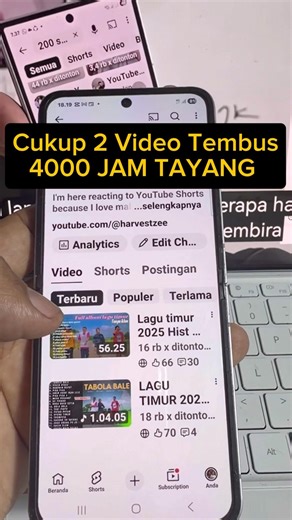 Surprisingly, with just 2 long videos, you can get 4,000 hours of watch time and 1,000 subscribers.