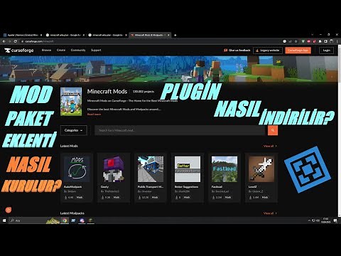 ATERNOS PLUGİN - MOD - PAKET NASIL İNDİRİLİR VE KURULUR? - GÜNCEL - MİNECRAFT