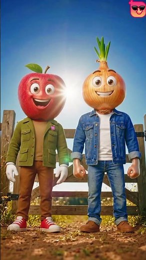 🍎 APPLE & ONION 🧅“Friends Make Every Adventure Better!”#kidsvideo #kids