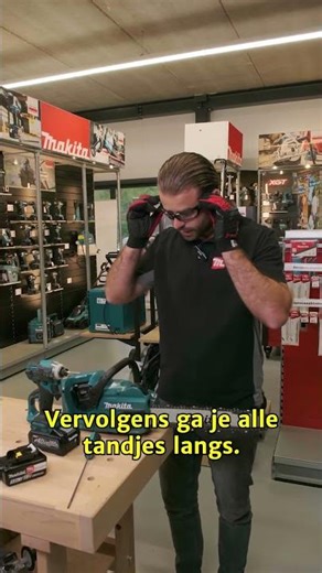 Kettingzaag slijpen met een bitje?! #makita #kettingzaag #tip
