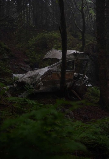 I post similar content follow for more #planecrash #appalachia #mountains #cloudy #blueridgemountains