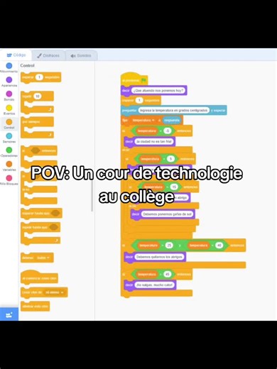 Cours de Technologie au Collège : POV et Échanges