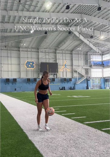 Everyday Wall Ball Touches! #unc | football drill