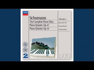 Schumann: Piano Trio No. 1 in D minor, Op. 63: 1. Mit Energie und Leidenschaft