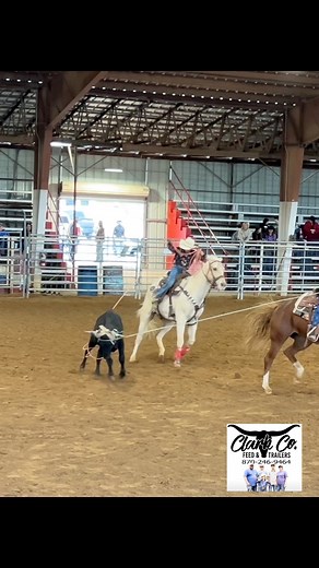 Kids team roping #teamworkmakesthedreamwork #teamroping #rodeo #heeler Clark County Feed | Patton Ranch