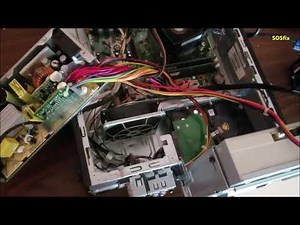 hp s5 1554 desktop no power, power supply repair